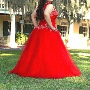 Beautiful Red Formal Gown